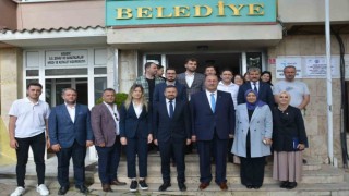AK Parti İl Başkanı Aydemirden Başkan Göksele ziyaret