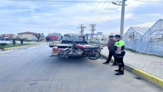 Alanyada 5 motosiklet trafikten men edildi