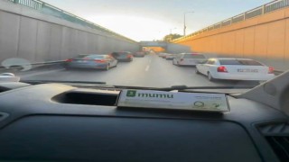 Ambulansa fermuar sistemi ile yol verdiler