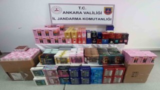 Ankarada 1 milyon 107 bin liralık kaçak parfüm ele geçirildi