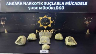 Ankarada 3 kilogramdan fazla esrar ele geçirildi