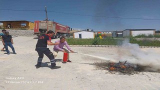 Antakyada yangın eğitimi gerçekleştirildi