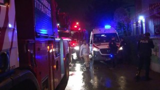 Ataşehirde 4 katlı binada yangın: 2 yaralı