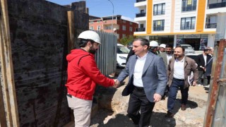 Başkan Ali Tombaşa yoğun ilgi