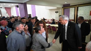 Başkan Bakkalcıoğlu Belediye personeli ile bayramlaştı