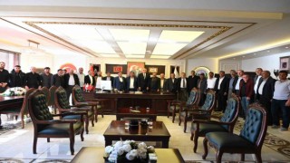 Başkan Bakkalcıoğluna Tebrik ziyaretleri devam ediyor