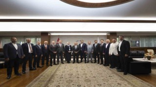 Başkan Büyükkılıça AK Parti il yönetimi ve belediye başkanlarından ziyaret