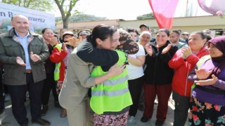 Başkan Ceritoğlu Sengel, belediye çalışanlarıyla bayramlaştı