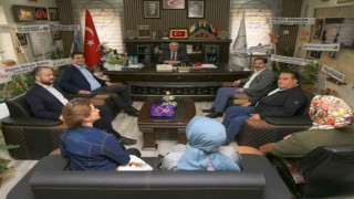 Başkan Güngör, Başkan Arslana hayırlı olsun ziyaretinde bulundu
