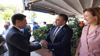 Başkan Ünlü, CHP ilçe teşkilatıyla bayramlaştı