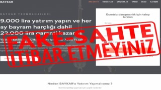 Baykardan yatırım dolandırıcılığına karşı uyarı: “Halka açık bir şirket olmayan Baykar, hiçbir zaman yatırım teklifinde bulunmamaktadır”