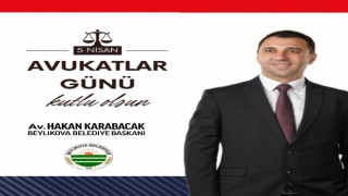Beylikovanın yeni başkanında Avukatlar Günü mesajı