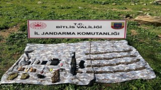 Bitliste silah ve mühimmat ele geçirildi