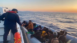 Bodrumda 29 düzensiz göçmen kurtarıldı
