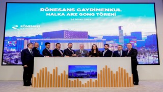 Borsa İstanbulda gong Rönesans Gayrimenkul Yatırım için çaldı