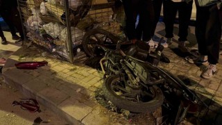 Bursada otomobil ile motosiklet çarpıştı, 2 kişi yaralandı