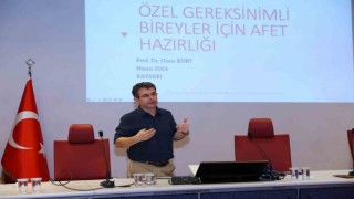 Büyükşehirden ‘Özel Gereksinimli Bireyler İçin Afet Hazırlığı semineri