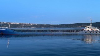 Çanakkale Boğazından geçen genel kargo gemisi makine arızası yaptı
