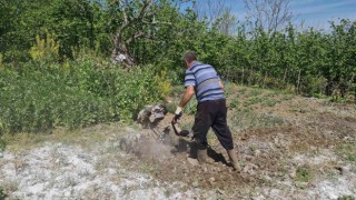 Çapa işçisinin Ramazanda zorlu mesaisi