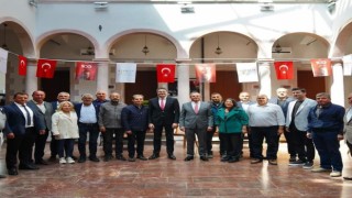 CHP Genel Başkan Yardımcısı Aytekinden, Mesut Ergine ziyaret