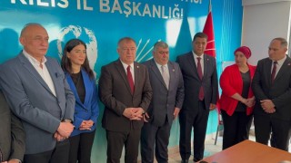 CHP Genel Başkan Yardımcısı Gökhan Zeybek, Kilisliler ile bir araya geldi
