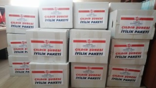 Çıldır Müftülüğü iyilik paketlerine devam ediyor