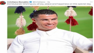 Cristiano Ronaldodan Ramazan Bayramı mesajı
