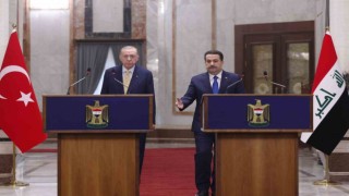 Cumhurbaşkanı Erdoğan: “Irak ile ilişkilerimizi, ortak çıkarlarımızı gözeterek ilerletme yönünde güçlü siyasi iradeye sahibiz”