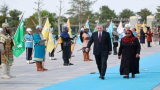 Cumhurbaşkanı Erdoğan, Tanzanya Cumhurbaşkanı Hassanı resmi törenle karşıladı
