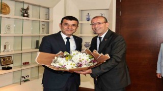 Denizli Gazeteciler Cemiyeti, Başkan Çavuşoğlunu ziyaret etti
