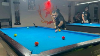 Depremin vurduğu İskenderunda bilardo turnuvası başladı