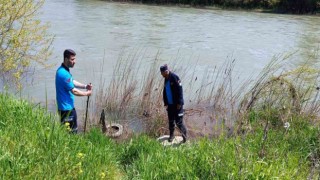Dicle Nehrinde sualtı görüntüleme cihazı ile ceset arandı