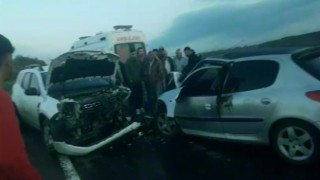 Diyarbakırda 2 ayrı kaza: 4ü çocuk 11 yaralı