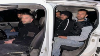 Edirnede 13 kaçak göçmen yakalandı