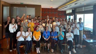 EGİAD Ortaokulu Spor Salonu için koştular