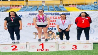 Erdek Atletik NYZ Spor Kulübü sporcuları, İzmirde dereceler elde etti