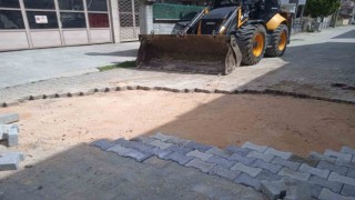 Erenlerde fen işleri ekipleri sahada