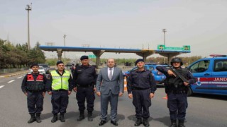 Ergene İlçe Jandarma Komutanlığı önleyici devriye faaliyeti gerçekleştiriyor