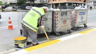 Esenyurtta refüj ve kavşaklar yenileniyor