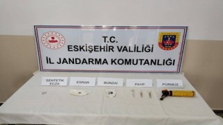 Eskişehir jandarmasının uyuşturucu ile mücadele çalışmaları