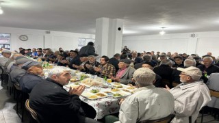 Evci köyünde geleneksel iftar yemeği