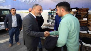 Eyüpsultanda bayramlaşma programı düzenlendi
