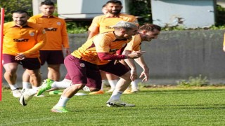 Galatasaray, Fenerbahçe maçı hazırlıklarını sürdürdü