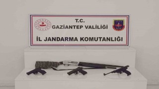 Gaziantepte 14 adet ruhsatsız silah ele geçirildi: 11 gözaltı