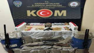 Gaziantepte uyuşturucu ve kaçak silah operasyonu: 1 tutuklama
