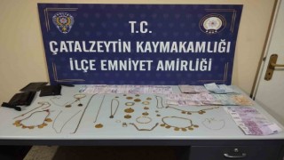 Girdiği evden vurgun yapan şahıs polisten kaçamadı