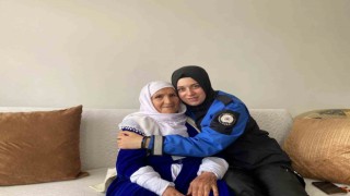 Hakkari polisinden 100 yaşındaki Zeynep nineye ziyaret