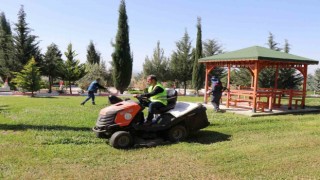 Haliliyede parklar yaza hazırlanıyor