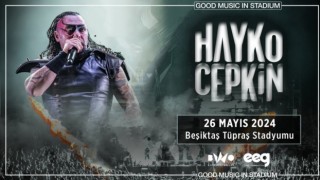 Hayko Cepkin, 26 Mayısta Beşiktaş Stadyumunda