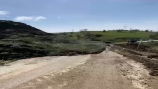 Heyelan anı saniye saniye kaydedildi